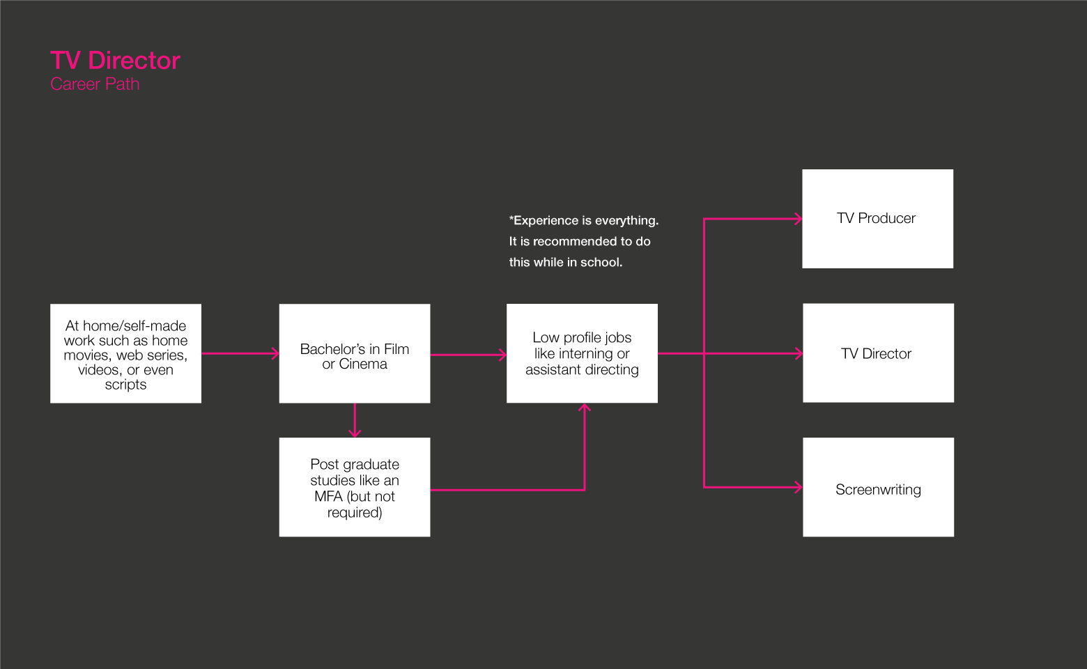 电视导演路线图